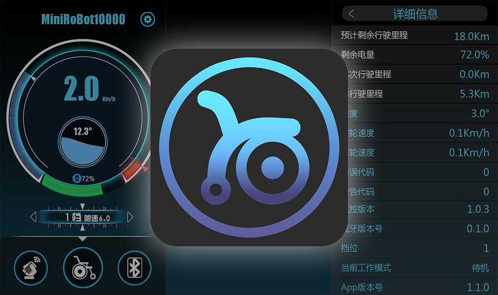اپلیکیشن ویلچر برقی