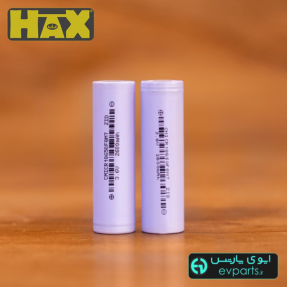 18650-3.6V2600mAh (بسته 1000 تایی)