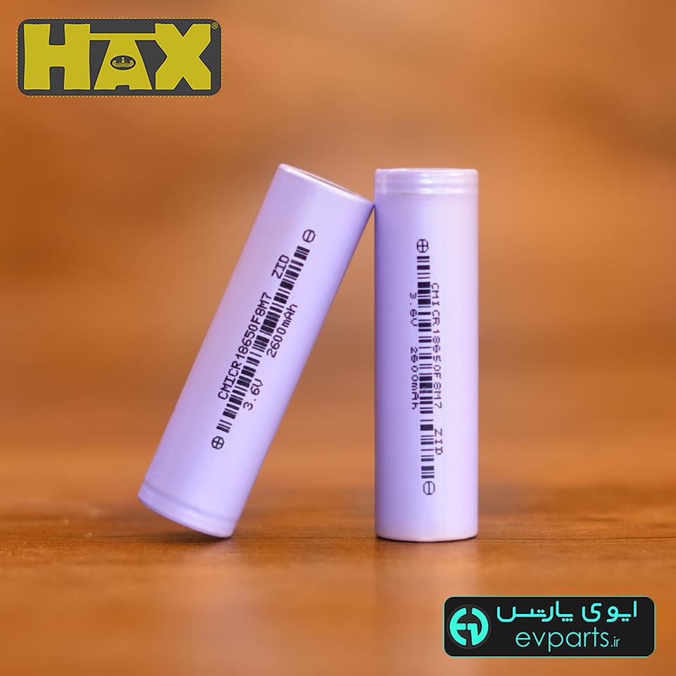 18650-3.6V2600mAh (بسته 100 تایی)