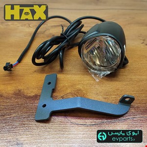 چراغ جلو و بوق دوچرخه برقی